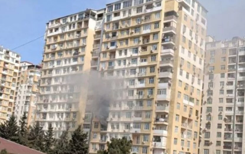 Sarayda yaşayış binasındakı yanğın söndürüldü - YENİLƏNDİ