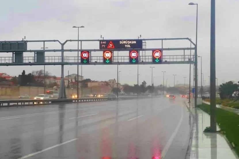 Bu yolda sürət həddi bərpa edildi
