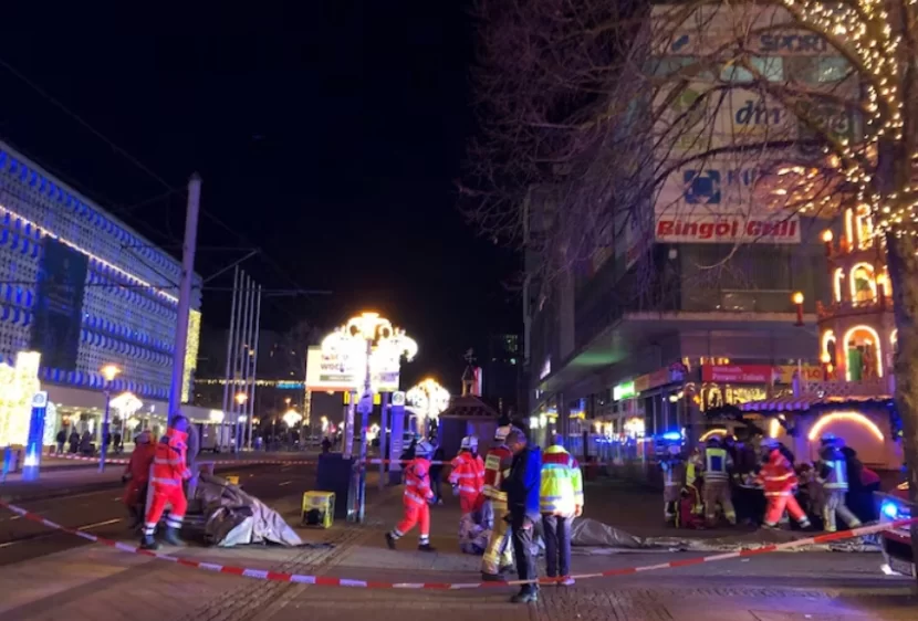 Almaniyada FACİƏ - Bayram bazarında terror aktı, 11 ölü, 60 yaralı
