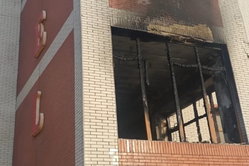 Cəlilabadda hoteldəki yağın söndürüldü