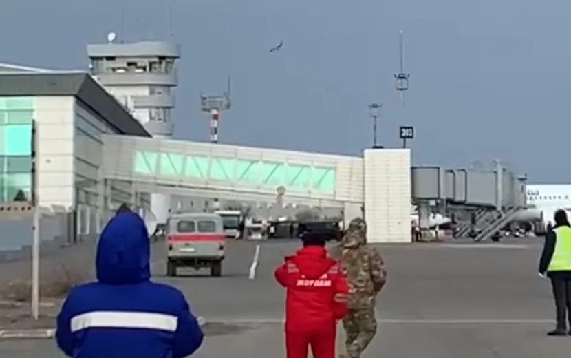 Qəzaya düşən təyyarənin daha bir görüntüsü YAYILDI - Hər şey GÖRÜNÜR