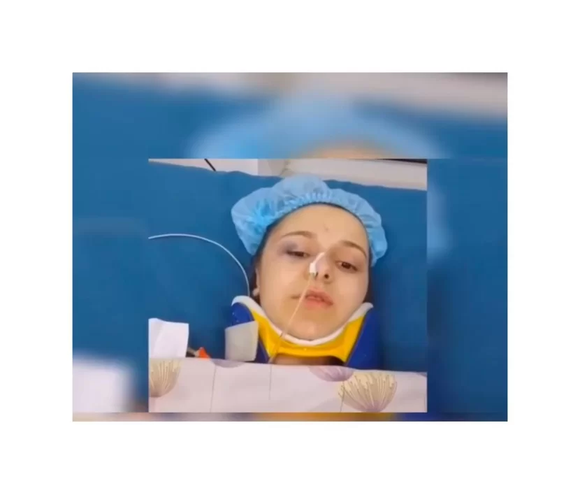 Aviaqəzada sağ qalan Zaqatalalı qız ailəsinə video çəkdi