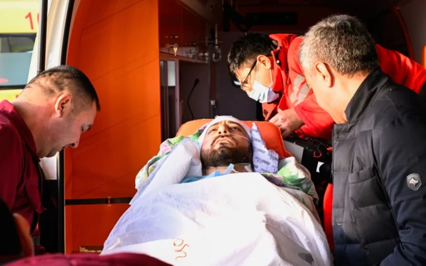 Sağ qalan sərnişinlər Bakıya yola salındı - YENİLƏNDİ/ FOTOLAR