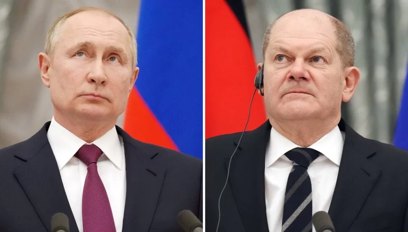 Şolz Putinlə olan telefon danışığının detallarını AÇIQLADI