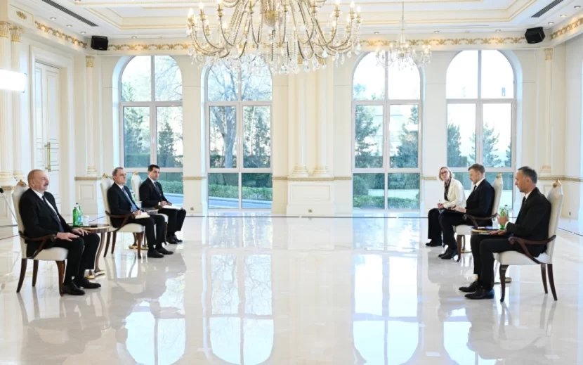 Prezident yeni səfirlərin etimadnamələrini qəbul etdi - FOTOLAR