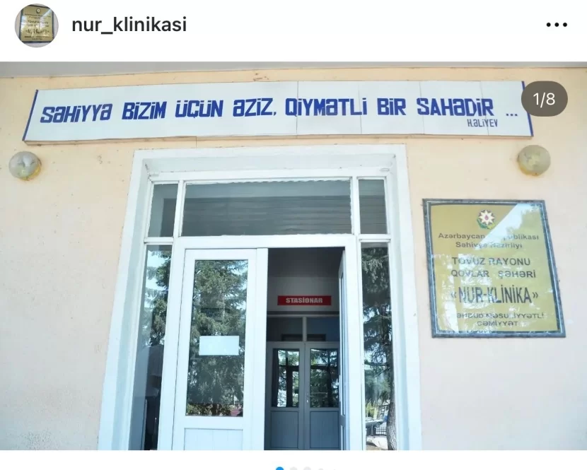 “Nur Klinika”sında pasientlə yarıçılpaq selfie çəkdilər