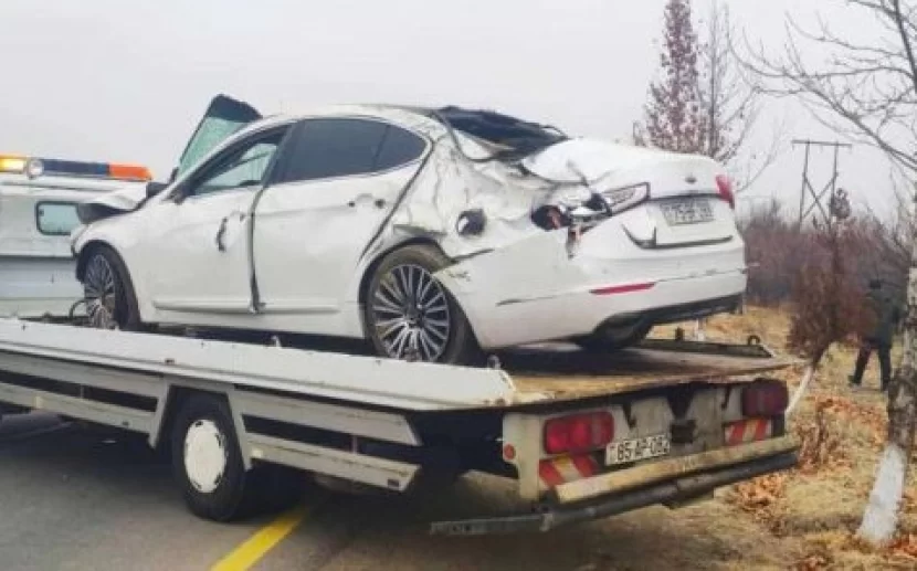 Naxçıvanda avtomobil aşıb, xəsarət alan var