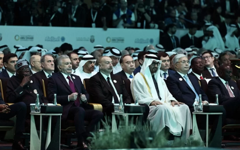 Prezident Əbu-Dabi Dayanıqlılıq Həftəsinin rəsmi açılış mərasimində - FOTOLAR/YENİLƏNDİ