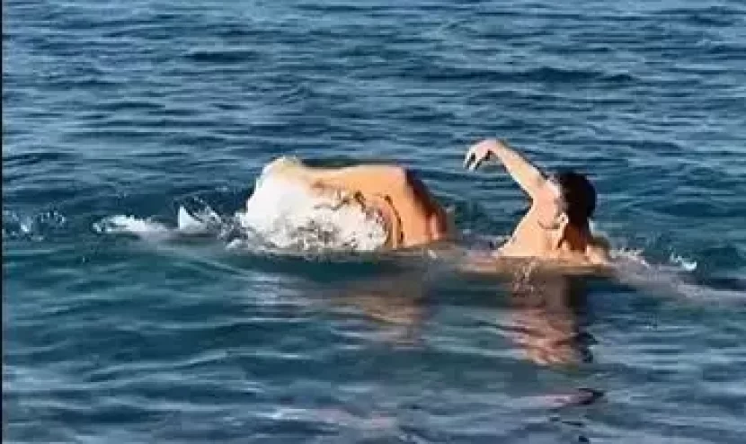 Məşhur model lüks tətil zamanı çətin anlar YAŞADI - VİDEO