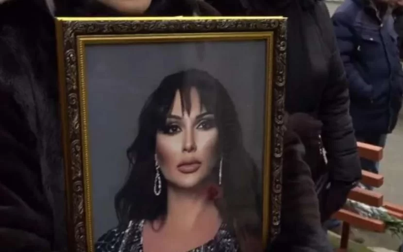Vəfat edən aktrisa dəfn edildi