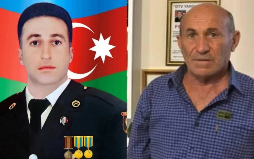Şəhid atası vəfat edib