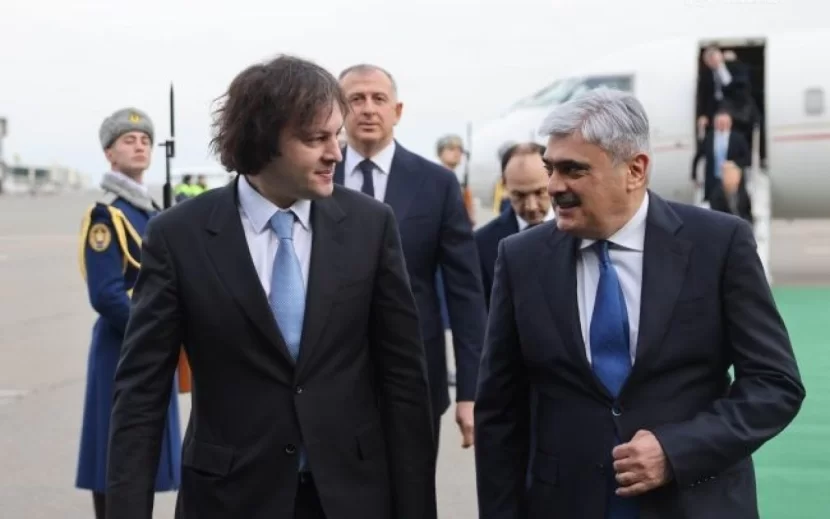 Kobaxidzenin Azərbaycana səfəri başa çatdı