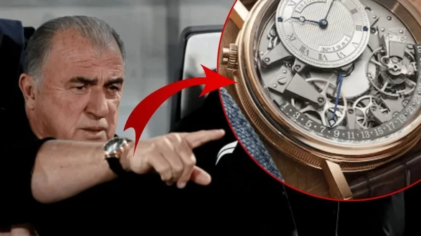 Fatih Terimin 1,7 milyonluq saatı GÜNDƏM OLDU