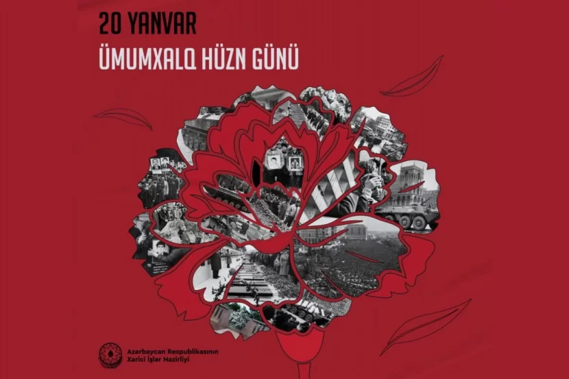 Xarici İşlər Nazirliyi 20 Yanvar – Ümumxalq Hüzn Günü ilə bağlı Bəyanat yaydı