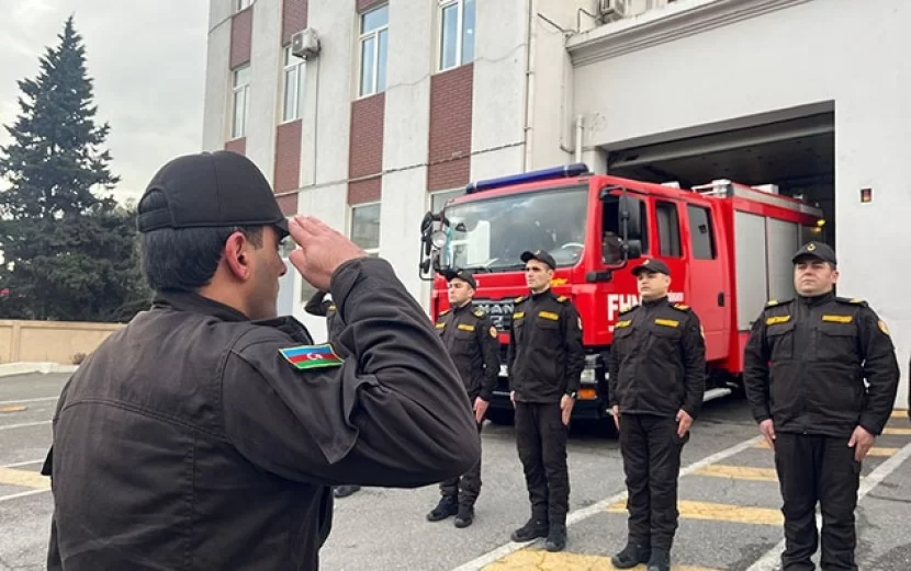 FHN əməkdaşları şəhidlərin xatirəsini andı - Video/Fotolar
