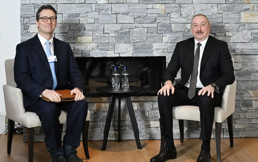 İlham Əliyev Nik Stader ilə görüşdü