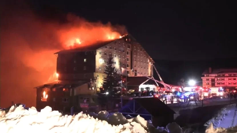 Türkiyədəki yanğına görə hotel sahibi SAXLANILDI
