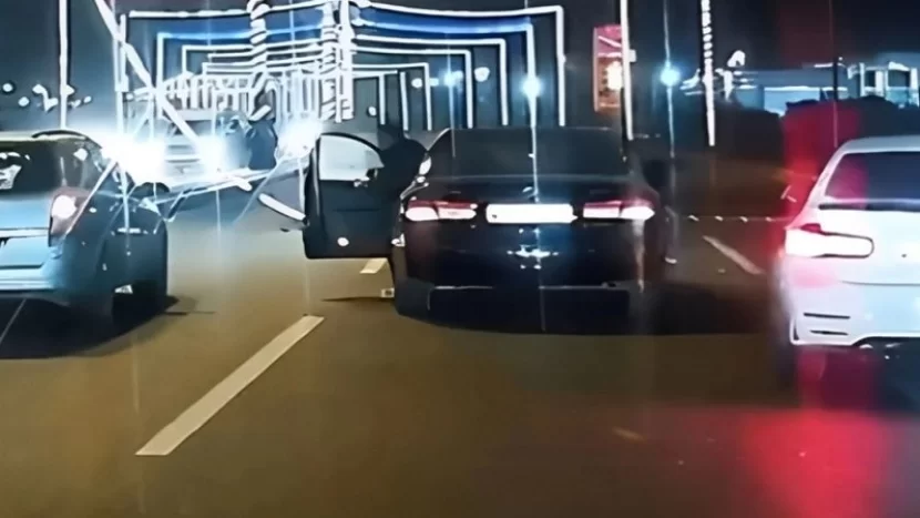 Sürət yarışına çıxan gənclər yolda ölüm saçdılar: ANBAAN VIDEO