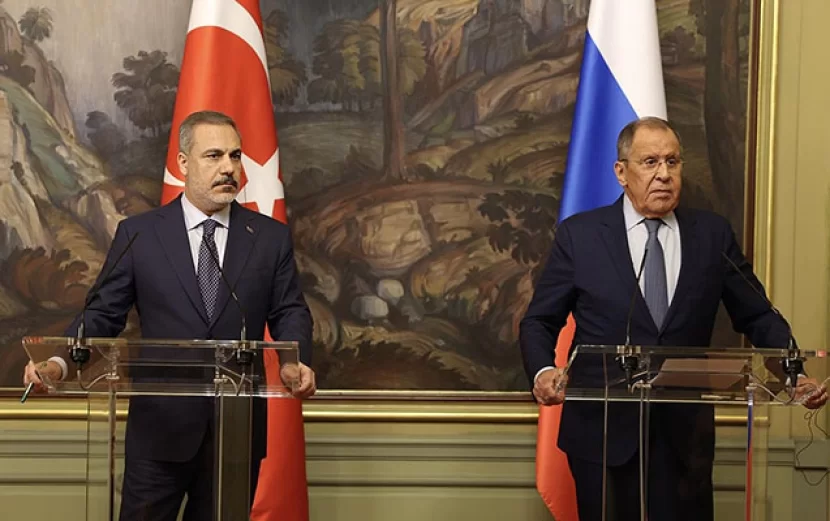 Fidan Lavrovla Suriyanı müzakirə ETDİ