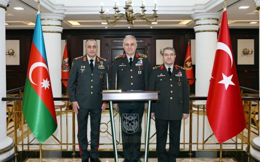 Hikmət Mirzəyev Türkiyənin Baş qərargah rəisi ilə görüşdü - FOTOLAR