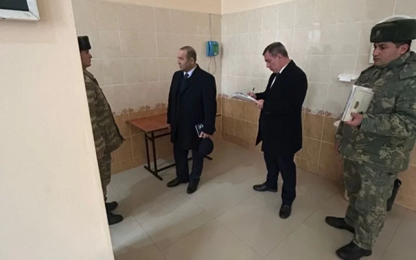 Bu hərbi hissədə nöqsanlar aşkarlandı - FOTO