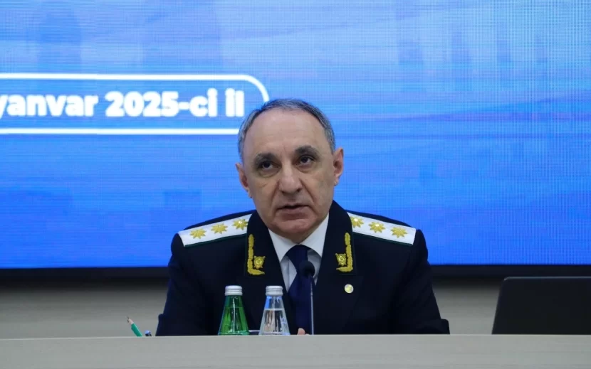 \"Ölkə üzrə qeydə alınan cinayətlər azalıb\" - Baş prokuror