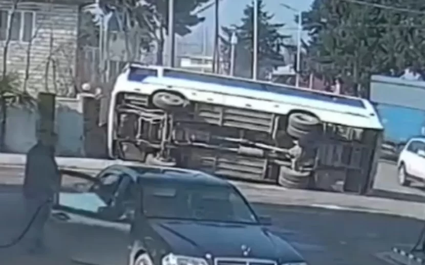 Lənkərandakı ağır qəzanın ANBAAN GÖRÜNTÜLƏRİ
