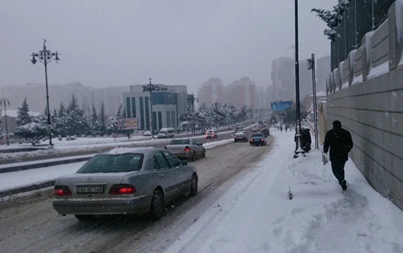Həftəsonu Bakıya qar yağacaq, şaxta olacaq - PROQNOZ