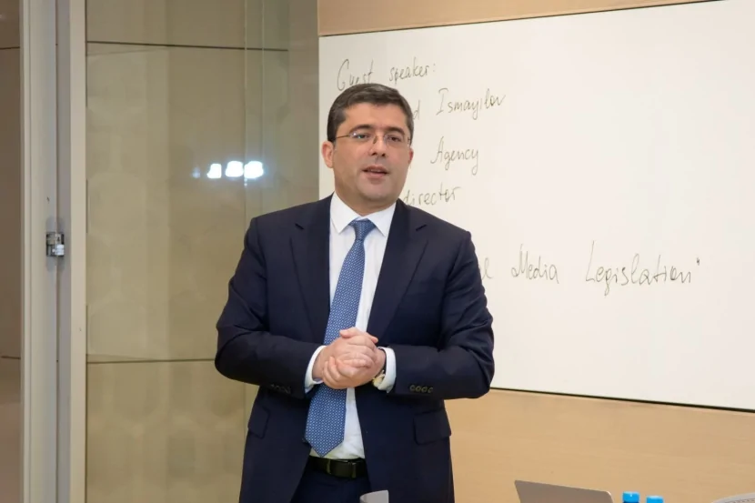 ADA Universitetinin tələbələri üçün “Media sahəsi üzrə qanunvericiliyin ümumi aspektləri” mövzusunda mühazirə deyilib