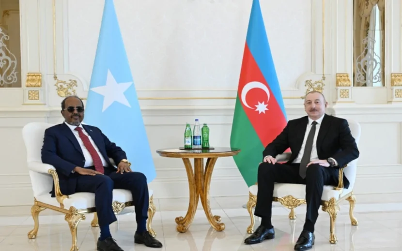 Azərbaycan və Somali prezidentlərinin təkbətək görüşü olub