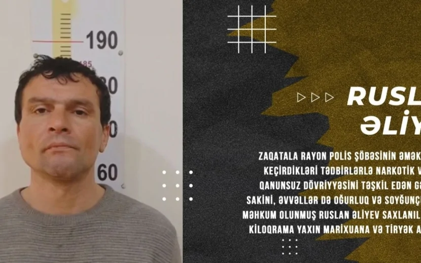Narkotik satan keçmiş məhkum yenidən həbs edildi - VİDEO