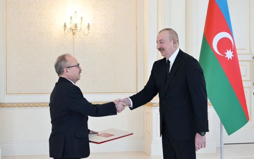 Prezident Türkiyənin yeni səfirini qəbul etdi - YENİLƏNDİ/FOTOLAR