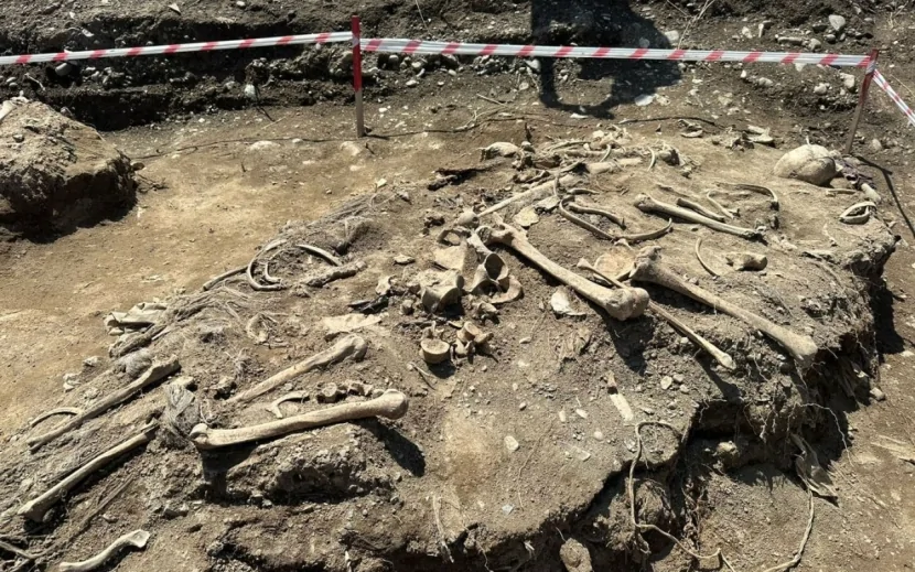 Ağdamda insan sümüklərinin qalıqları tapılıb