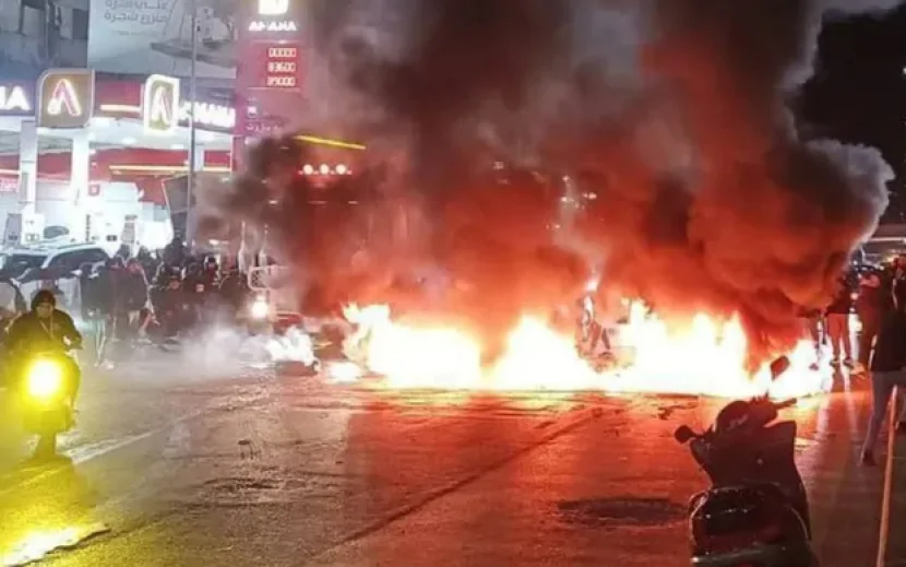 İranlılar və livanlılar arasında qalmaqal - VİDEO