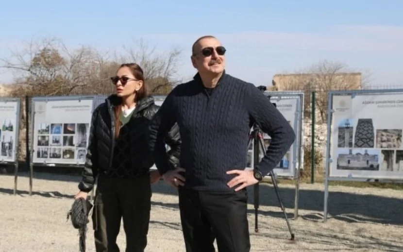 Prezident və xanımı Ağdamda açılışda iştirak etdi - YENİLƏNİB