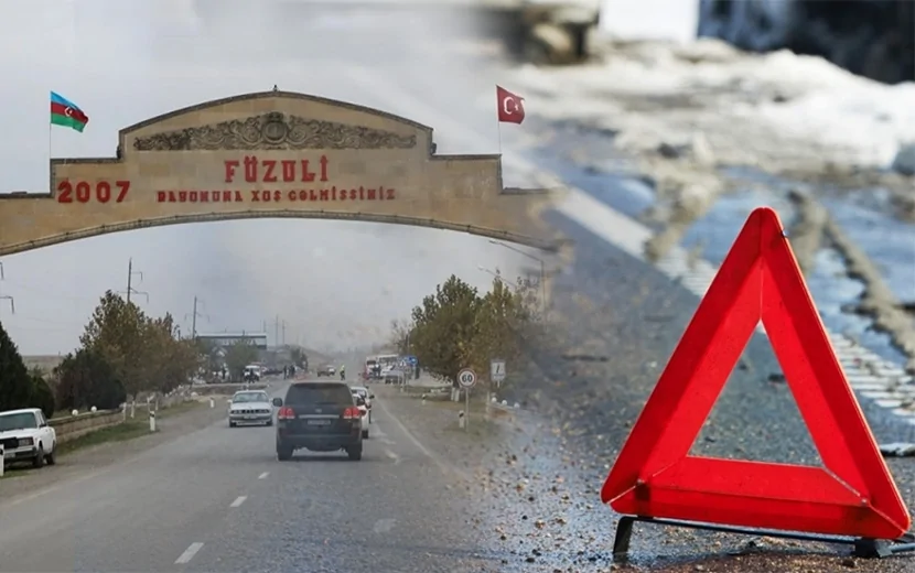 Füzulidə maşın traktorla toqquşdu - Azyaşlı öldü