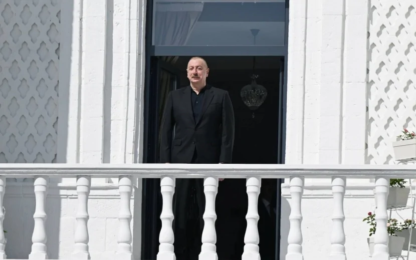 Prezident Xankəndinə getdi - \"Bulud\" otelinin açılışını etdi (YENİLƏNİB)