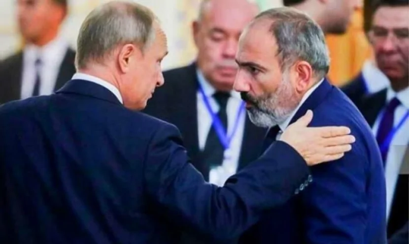 Paşinyan Putinə təşəkkür etdi