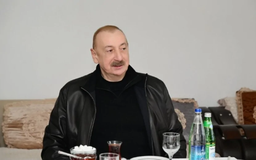 Prezident İlham Əliyev: \"2020-ci ildən sonra bu bölgənin balını yeyirəm\"