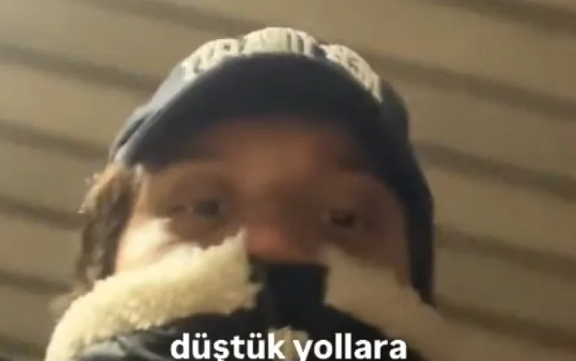 Edis güclü qara görə metroya mindi, gündəm oldu - Video