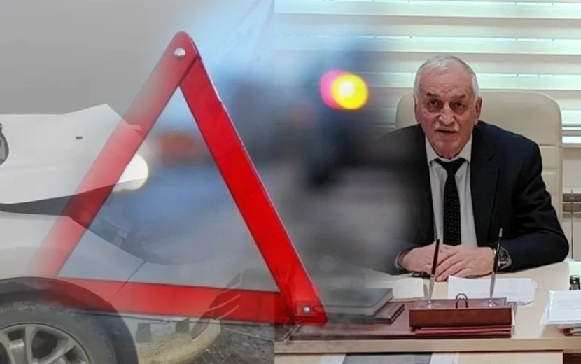 Azərbaycanda məktəb direktoru qəza törətdi - VİDEO