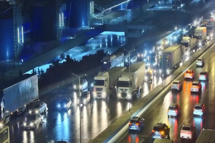 Lökbatan dairəsi istiqamətində nəqliyyatın hərəkətinə məhdudiyyət tətbiq edildi