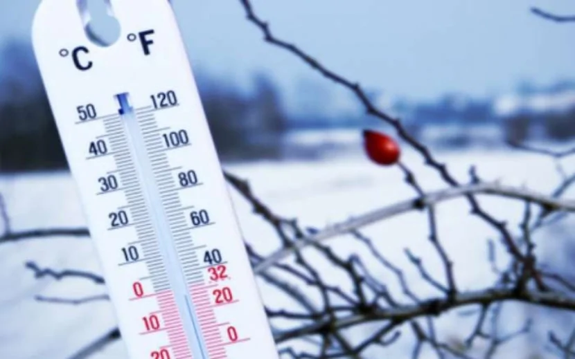 Hazırkı temperatur iqlim normasından  7.5 dərəcə aşağıdır