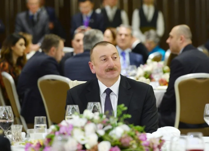 İlham Əliyevin adından Şərifin şərəfinə ziyafət verildi