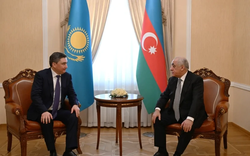 Əli Əsədov qazaxıstanlı həmkarına təşəkkür etdi