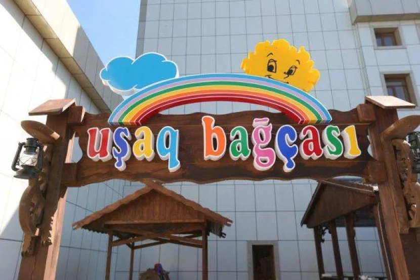 Uşaq bağçası yandı