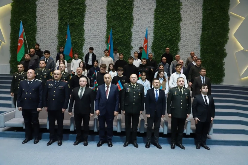 Dövlət Xidməti Şəkidə gənclər üçün tədbir keçirdi - FOTOLAR