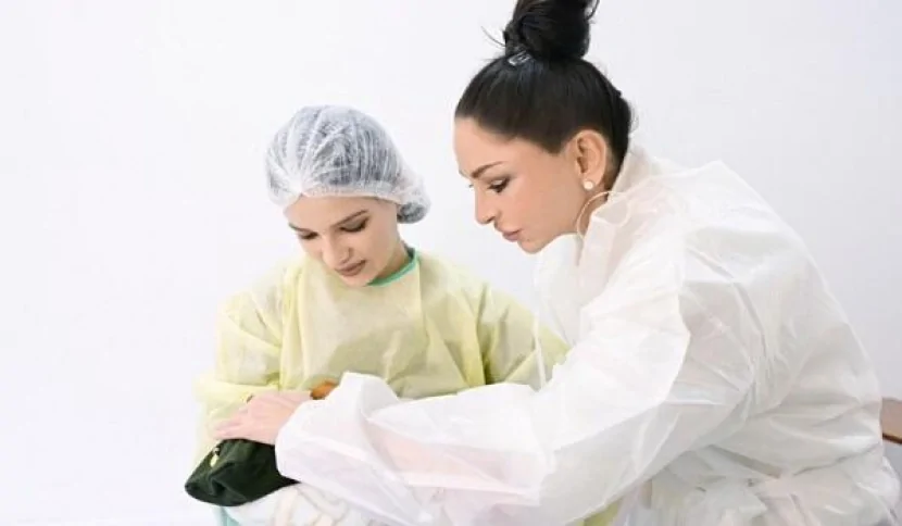 Mehriban Əliyeva Perinatal Mərkəzdə oldu - Foto