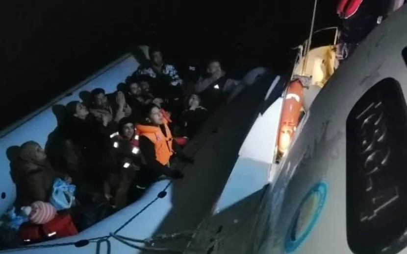 Türkiyənin ərazi sularında 50 qanunsuz miqrant  SAXLANILDI