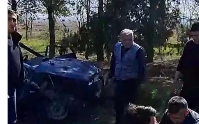 Bakı-Qazax magistralında avtomobil aşıb,  xəsarət alanlar var